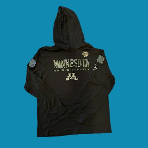 Colosseum Minnesota Golden Gophers OHT Hooded Shirt USA XL